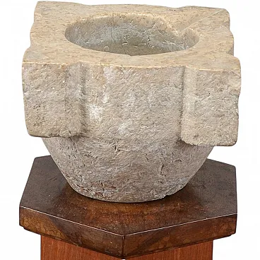 Stone mortar, early 19th century