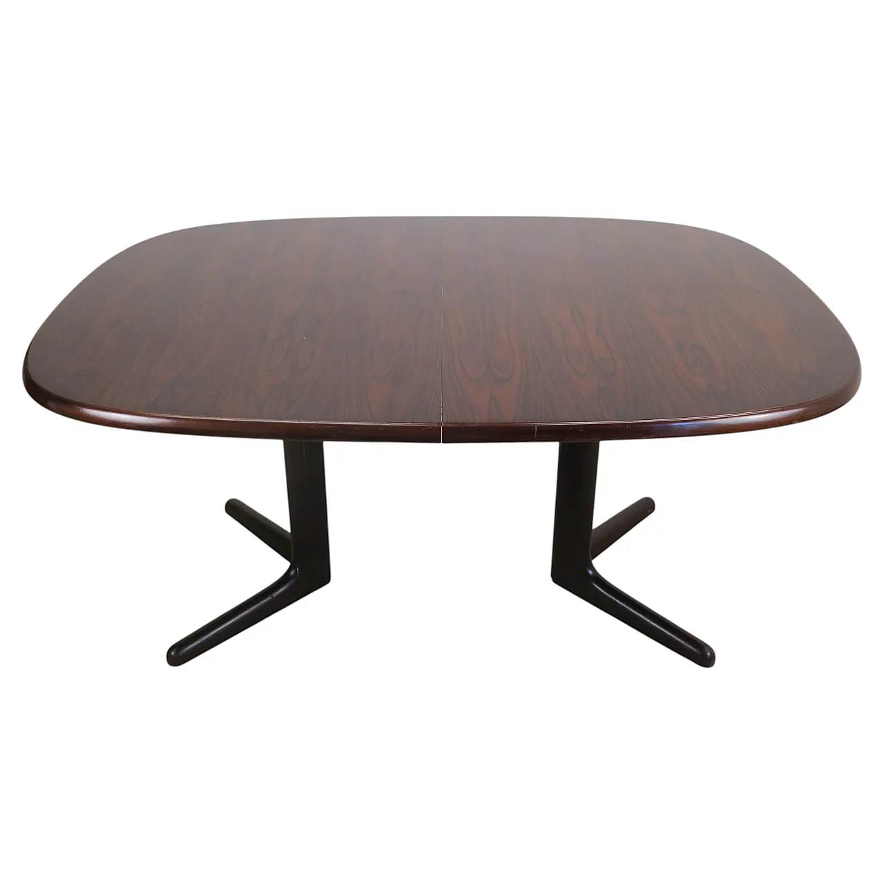 Mid-Century rosewood extendable table, 1960s 1