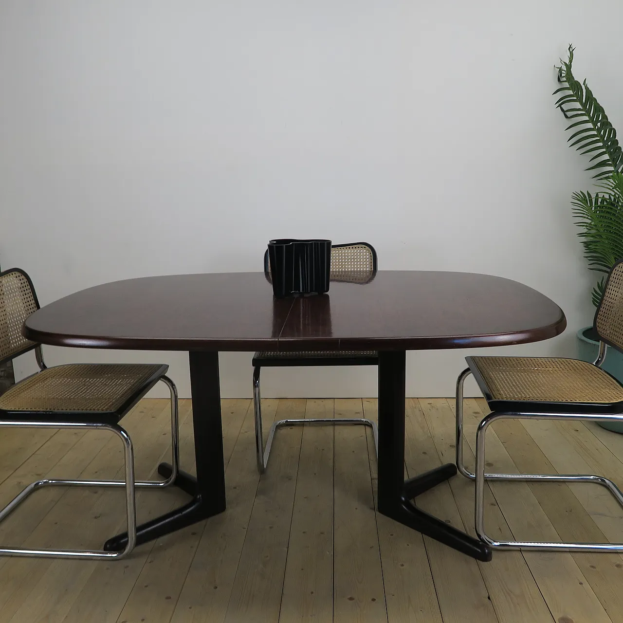 Mid-Century rosewood extendable table, 1960s 12