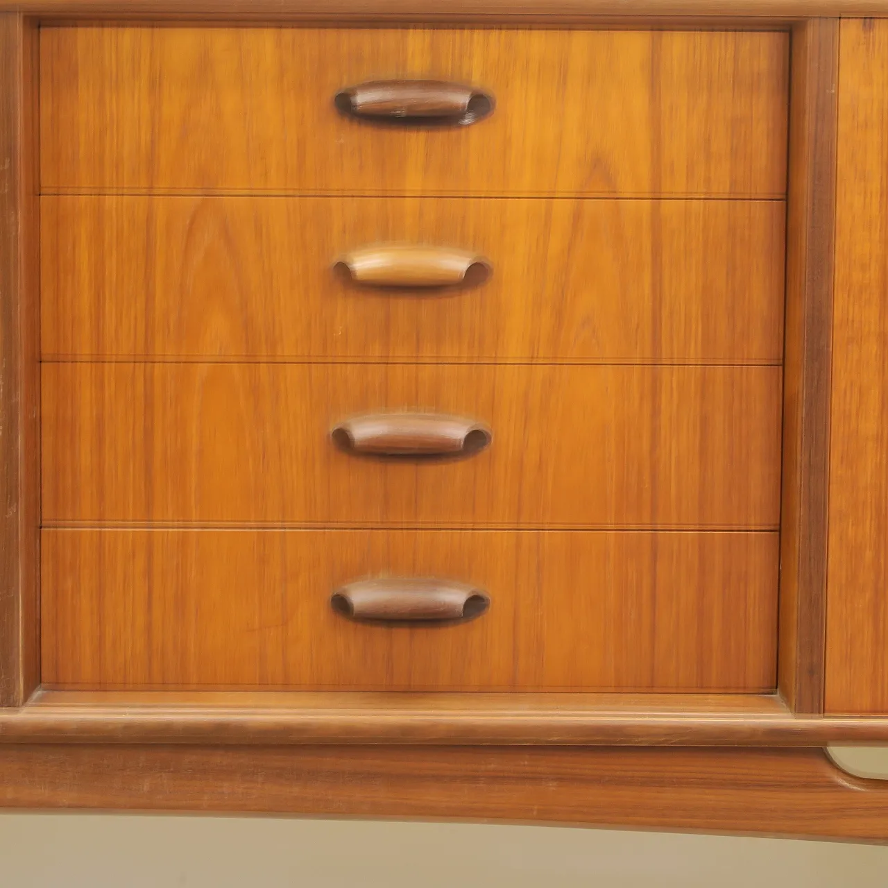 Brazilia sideboard by Victor Wilkins for G-Plan, teak, 1960s 6