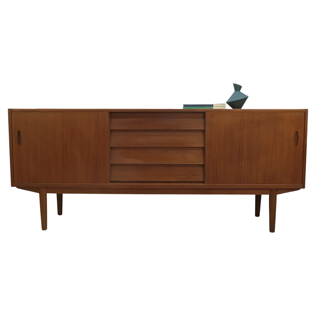 Sideboard Trio by Nils Jonsson for Troeds in teak, 1960s 1
