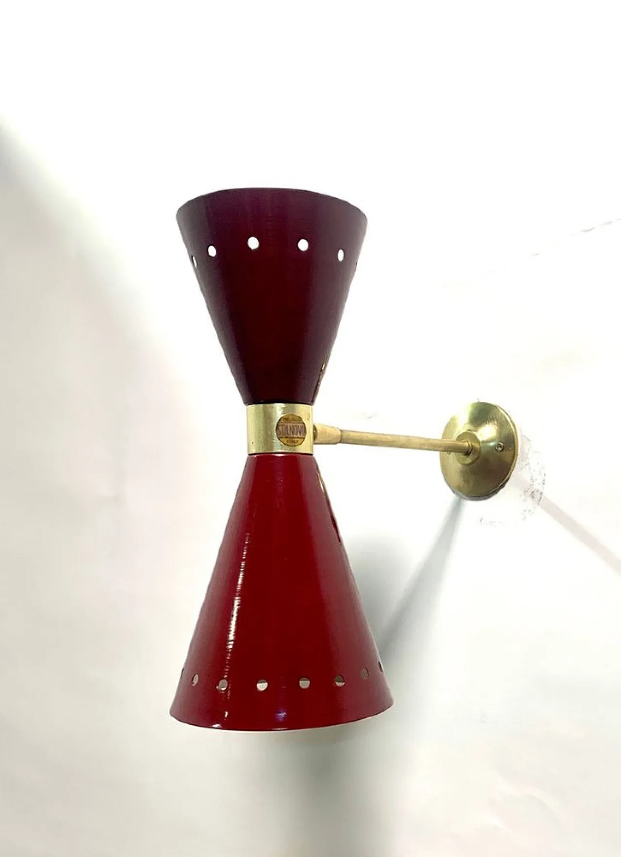 Lampada da parete modello Diablo di Stilnovo, anni '50 3