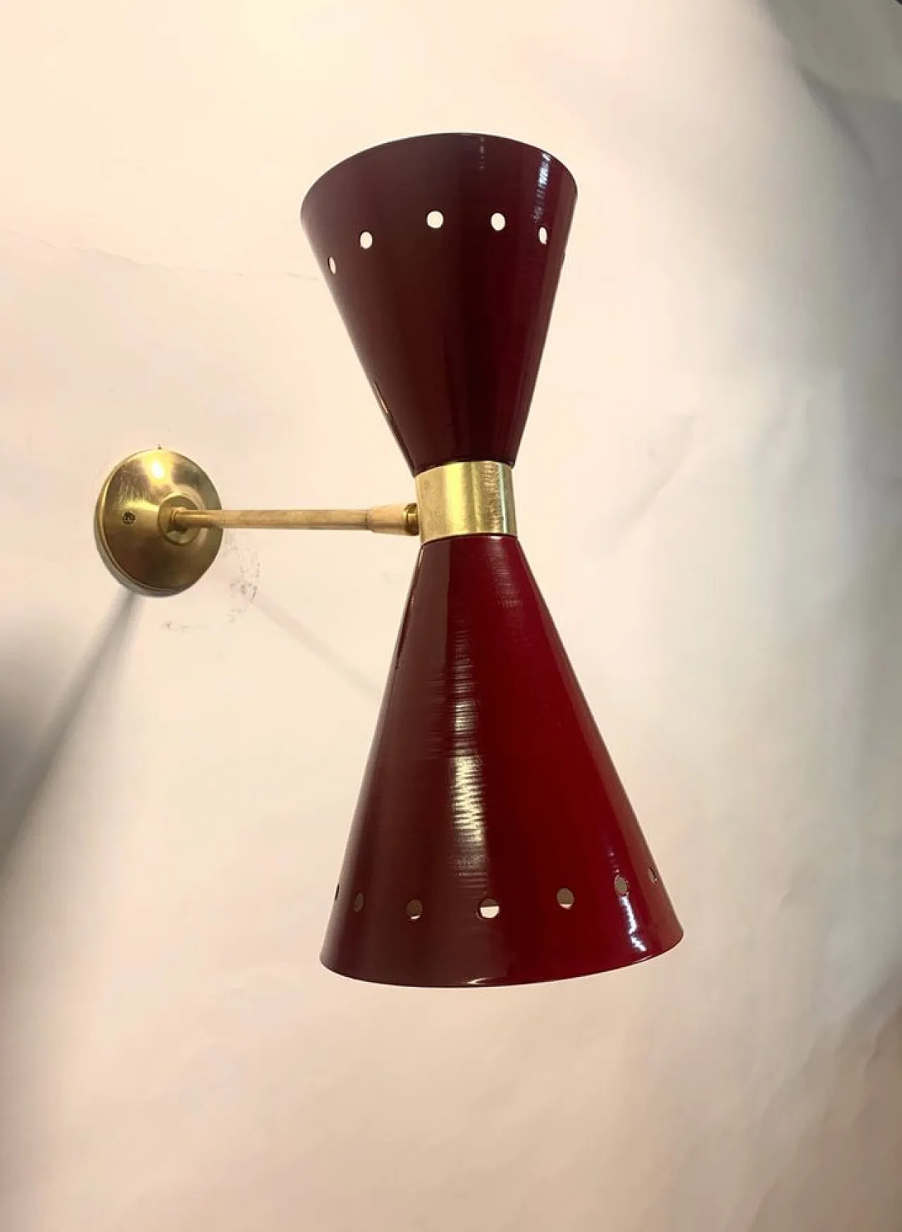 Lampada da parete modello Diablo di Stilnovo, anni '50 4