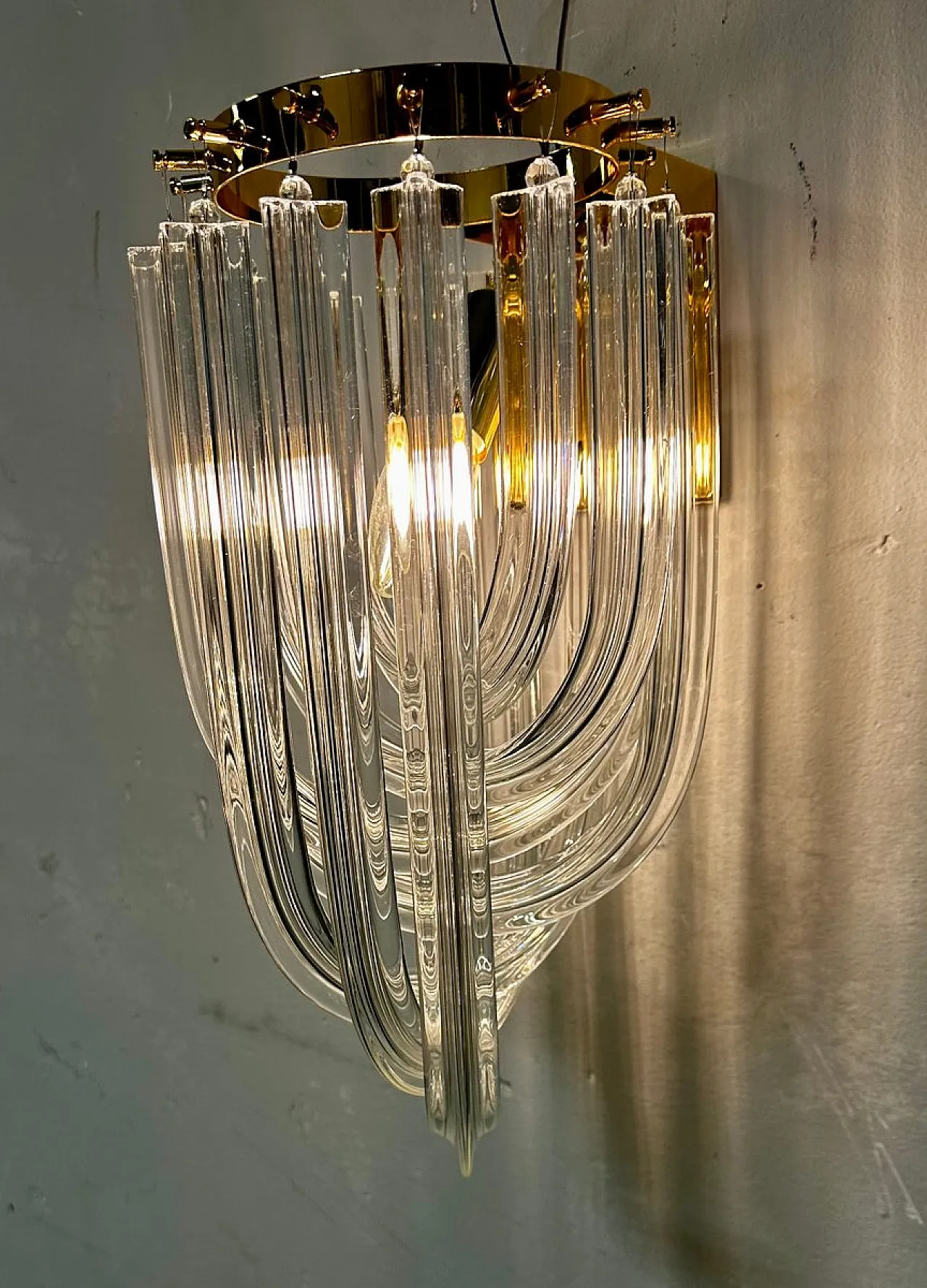 Trilobo wall light by Paolo Venini for Venini 3