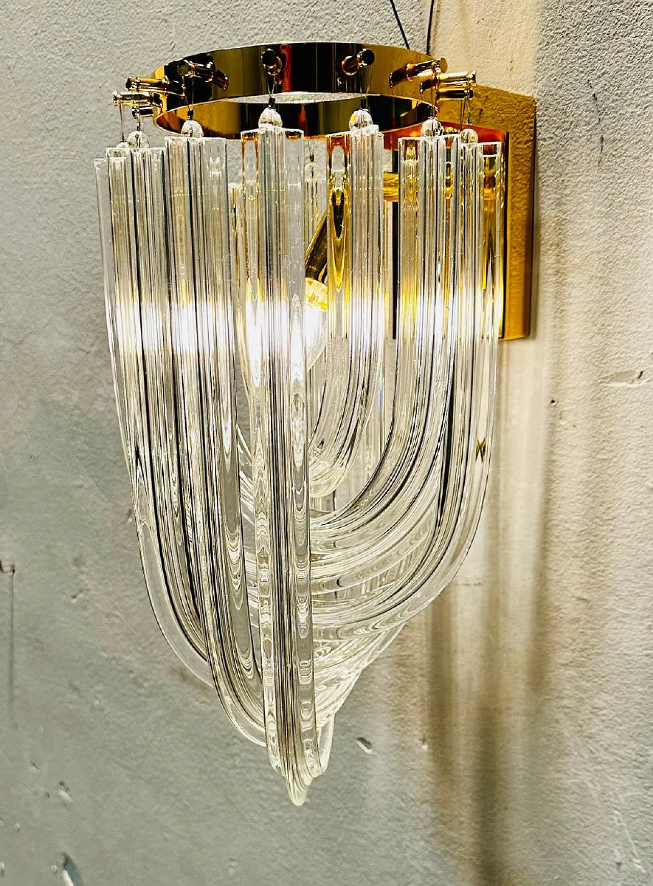 Trilobo wall light by Paolo Venini for Venini 5