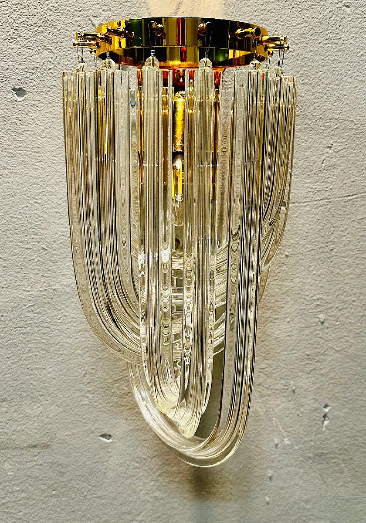 Trilobo wall light by Paolo Venini for Venini 8