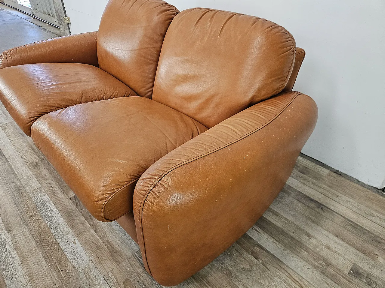 Divano letto due posti Piumotto di Arrigo Arrigoni per Busnelli, 1970 2