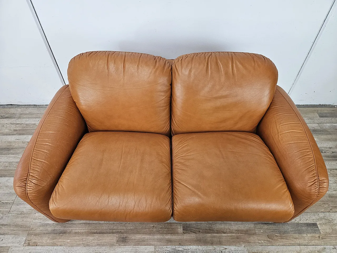Divano letto due posti Piumotto di Arrigo Arrigoni per Busnelli, 1970 4