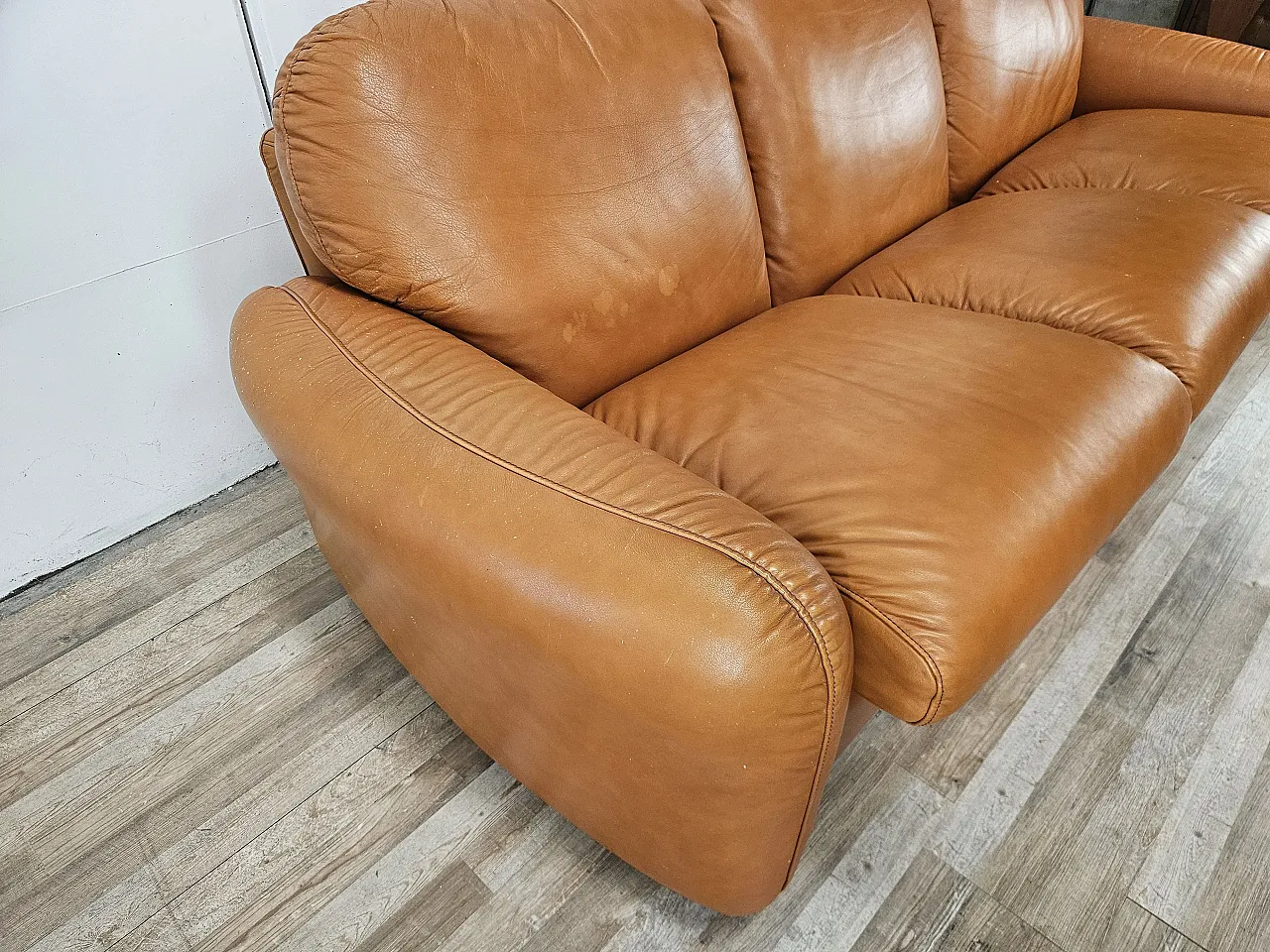 Divano letto tre posti Piumotto di Arrigo Arrigoni per Busnelli, 1970 3