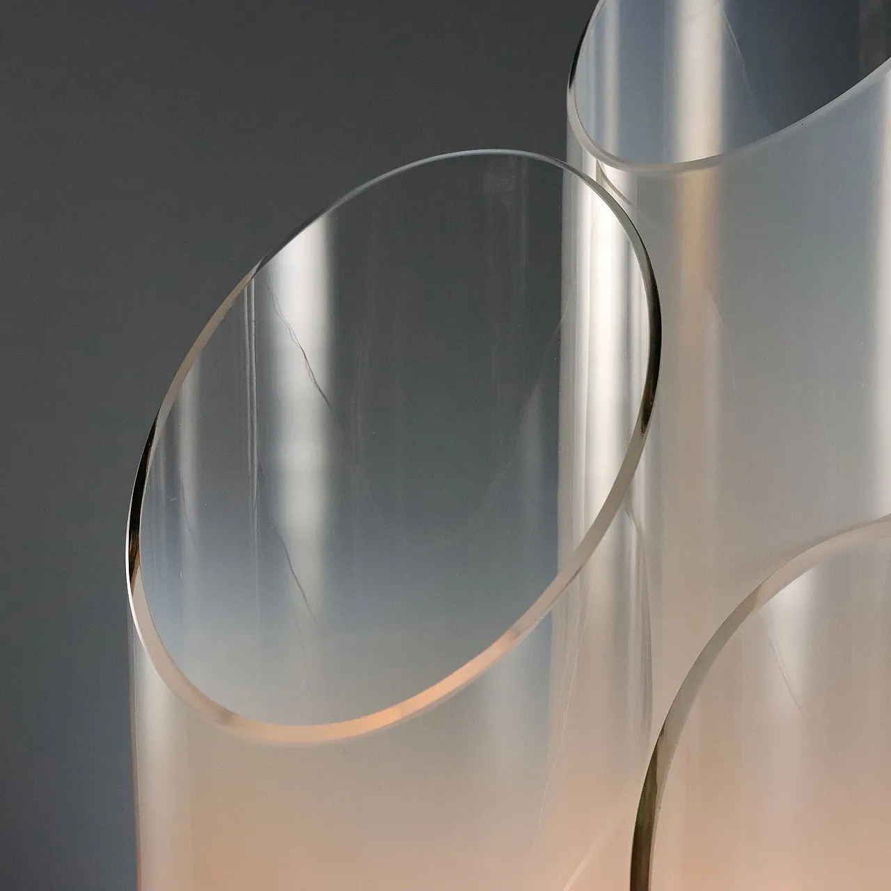 3 Glass table lamps, 1970s 4