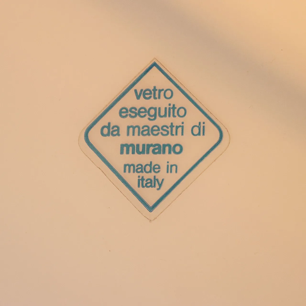 Murano glass lamp, late 20th century 9