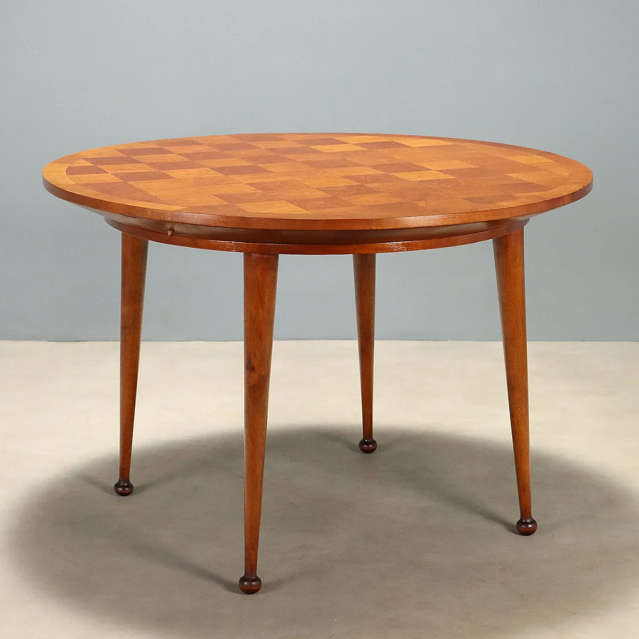 Checkerboard table, 1950s 1