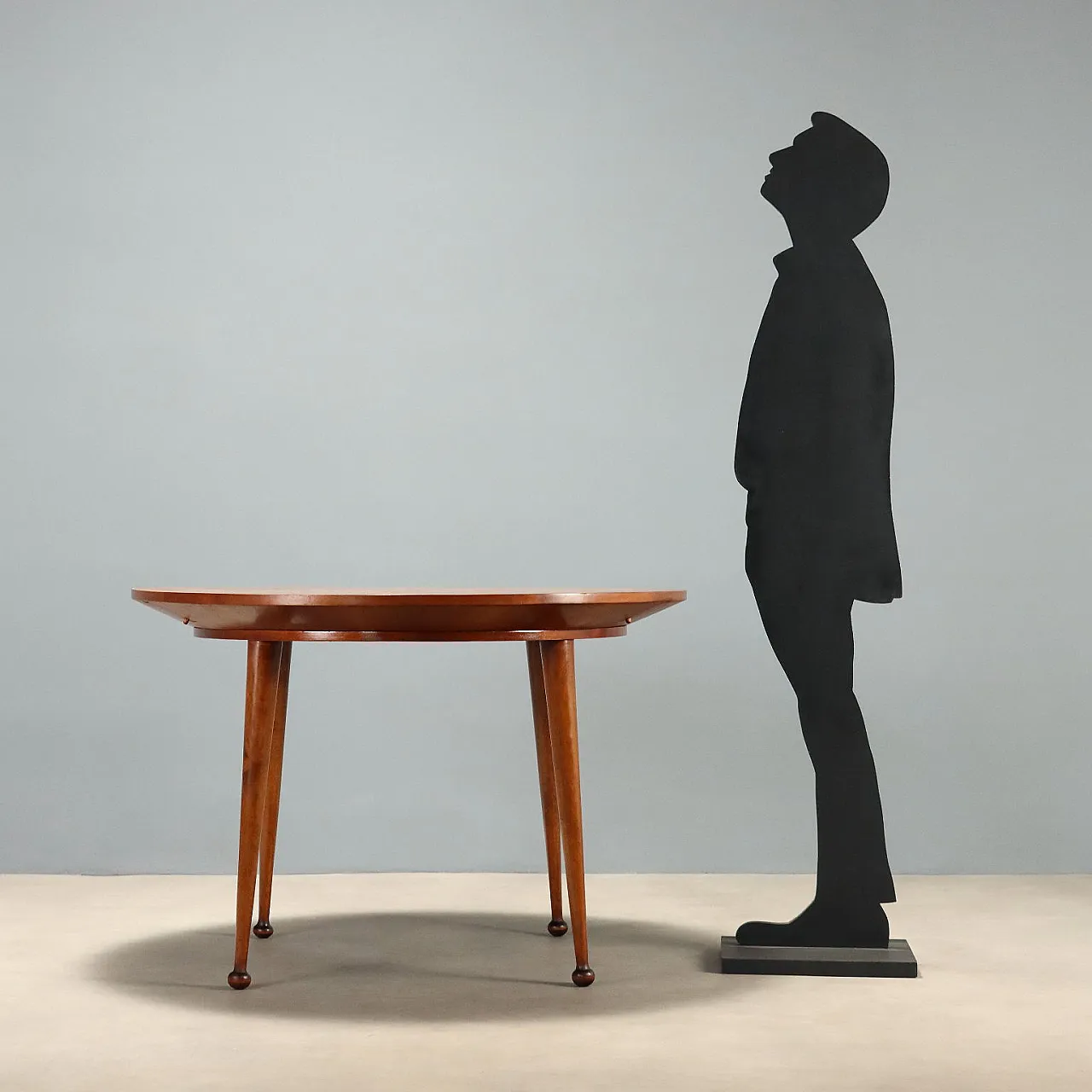 Checkerboard table, 1950s 3