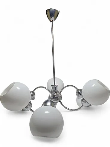 Lampadario in stile Art Déco, Polonia, anni '60