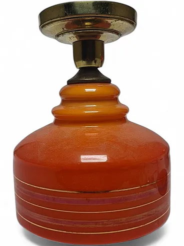 Lampada a sospensione vintage, Polonia, anni '60