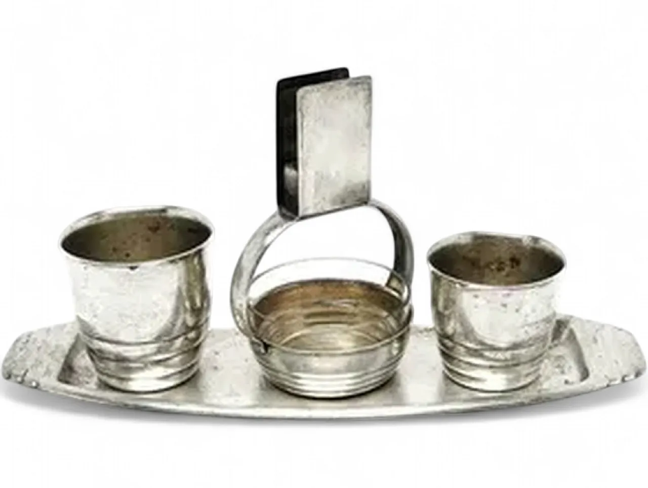 Set da fumatore Art Déco di Szandrik, Ungheria, anni '30 8