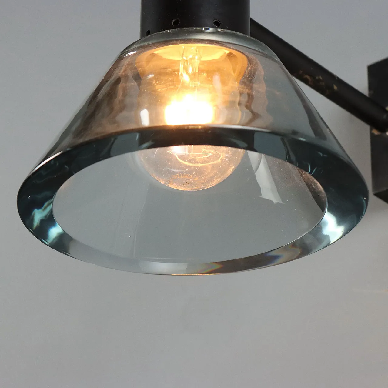 Murano glass wall lamp, 20th century 5
