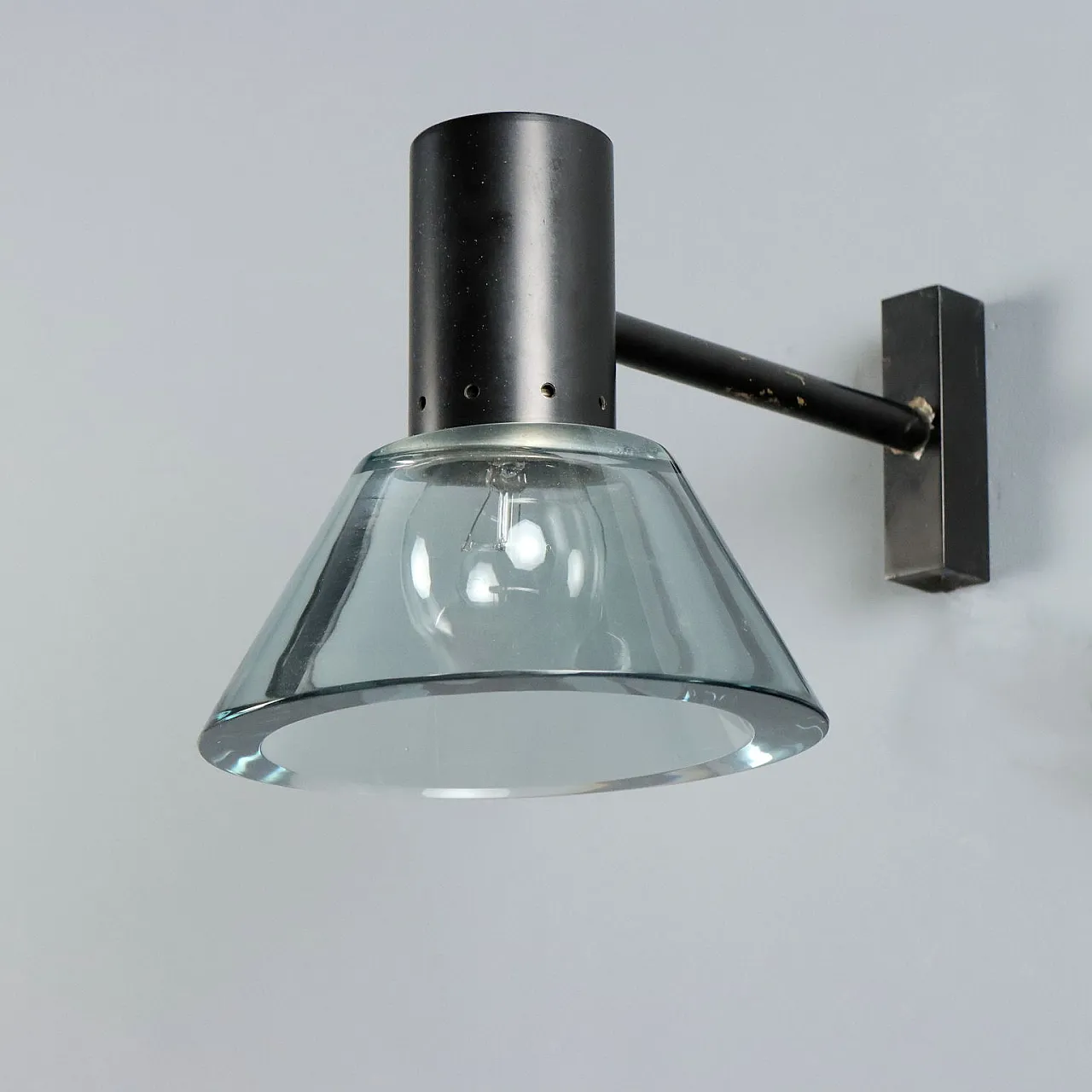 Murano glass wall lamp, 20th century 7