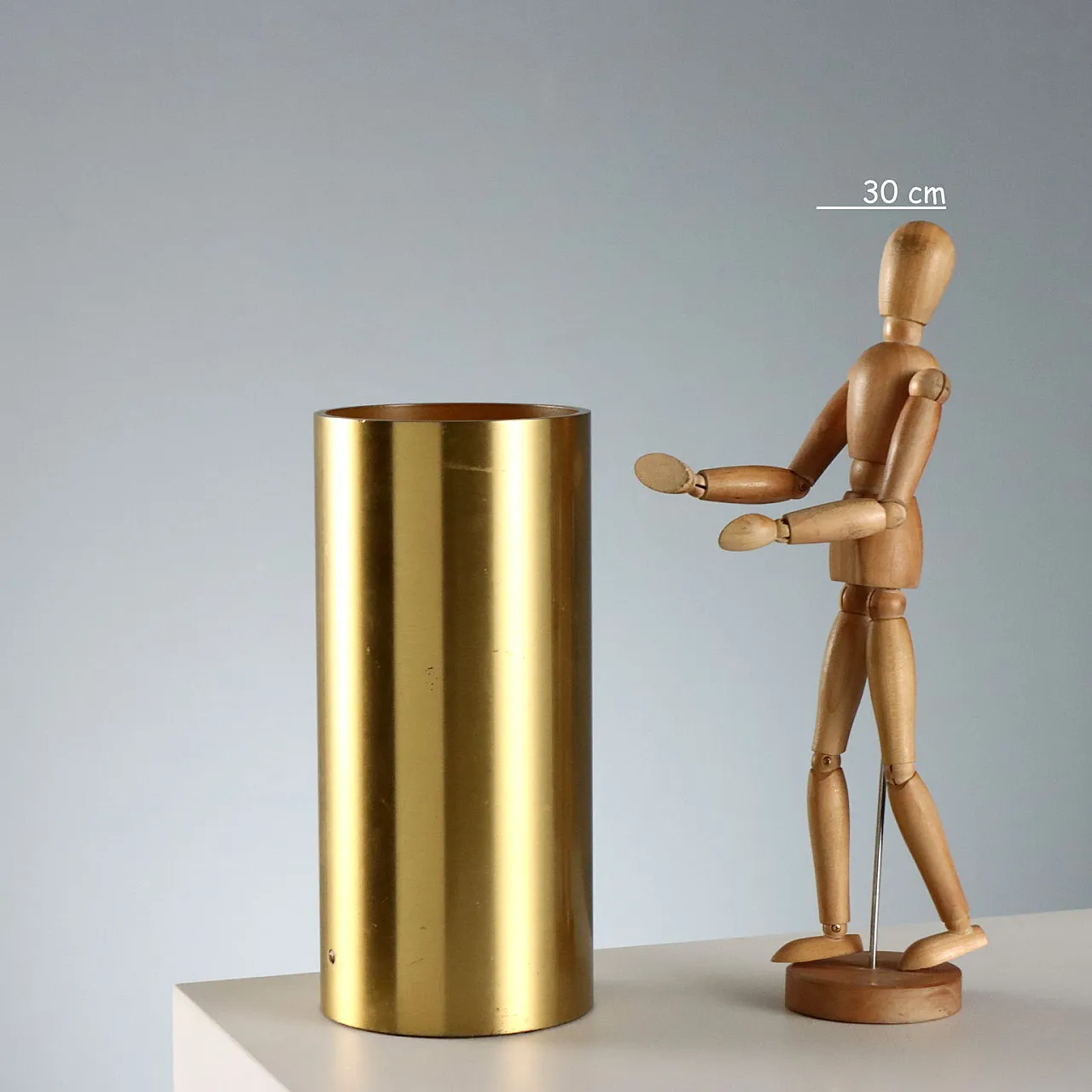 Brass table lamp, 1970s 2