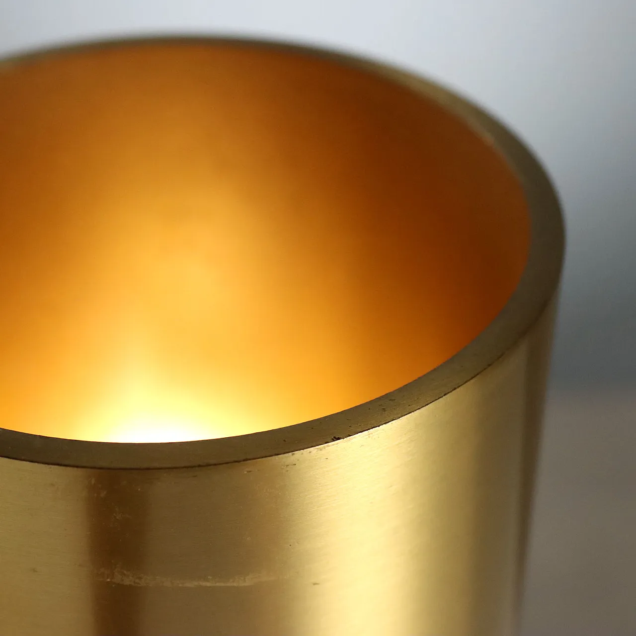 Brass table lamp, 1970s 5