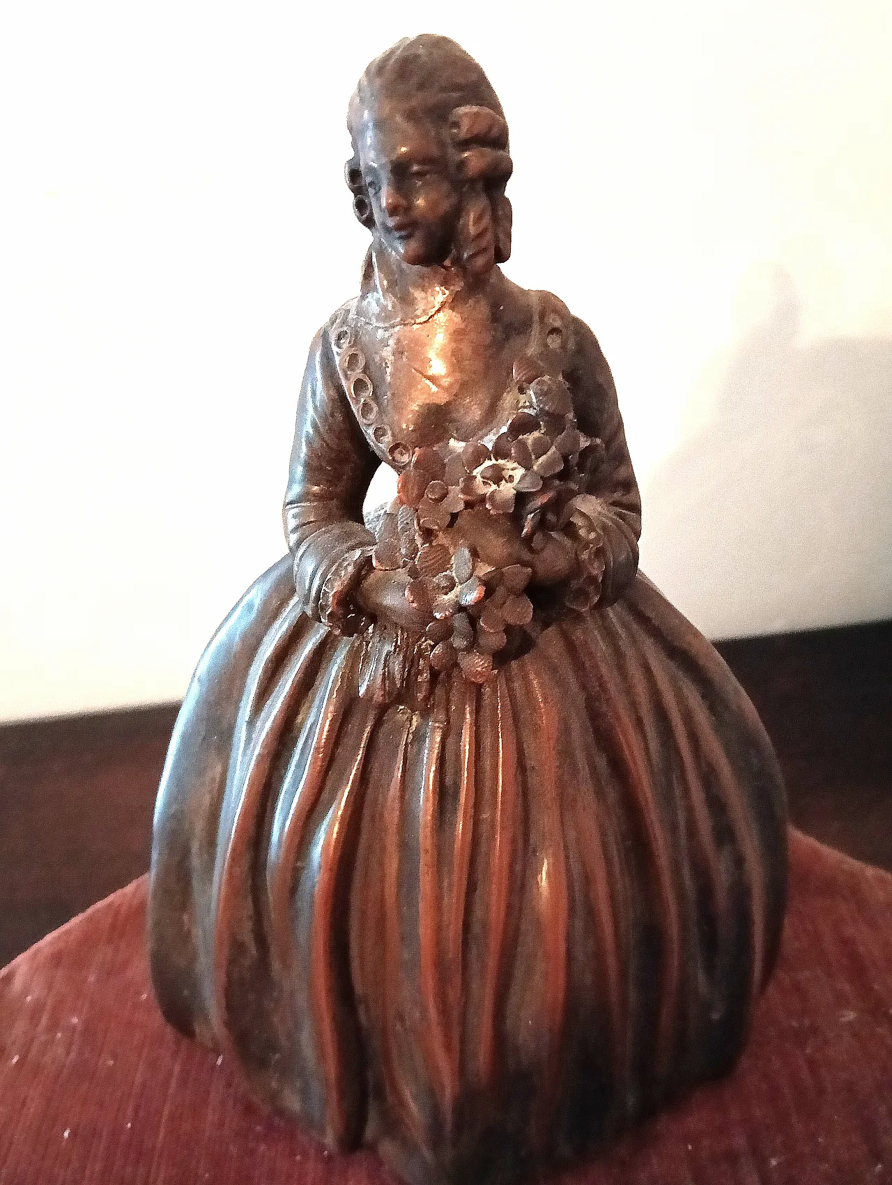 18th century Venetian bronze doll 2