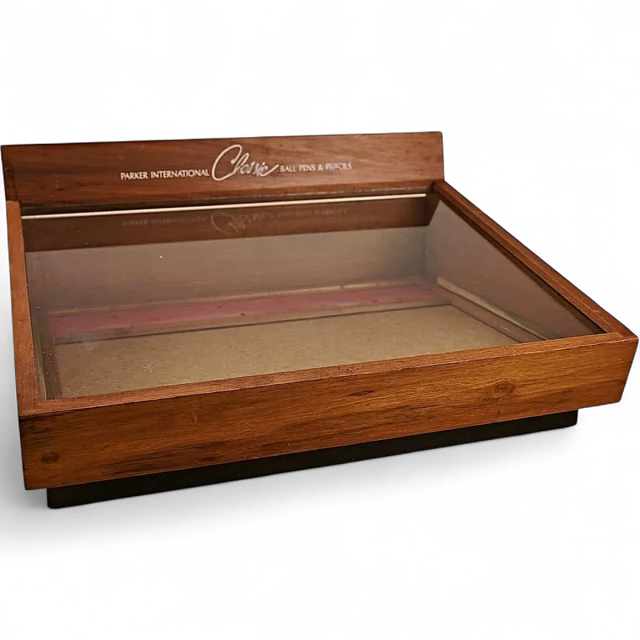 Custodia per penne  Parker in legno con anta e serratura, '900 6