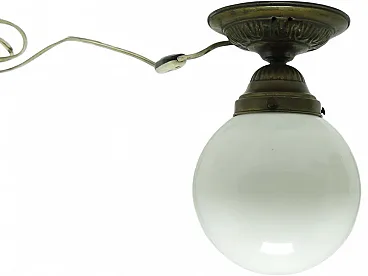 Lampada a sospensione Art Déco, Polonia, anni '30