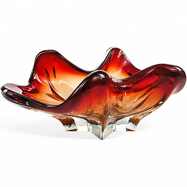 Mid-Century Italian Murano Glass Bowl, 1950s