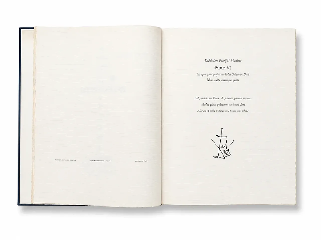 Pater Noster by Salvador Dalí, Art volume, Rizzoli, 1966 8
