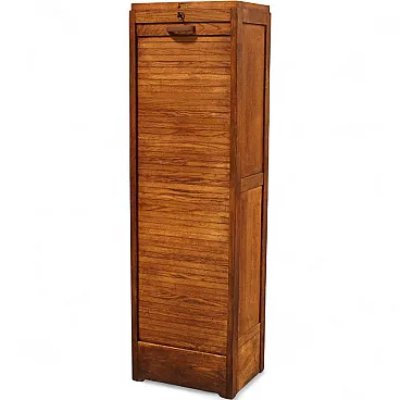Oak filing cabinet, shutter, filing cabinet, early 20th century