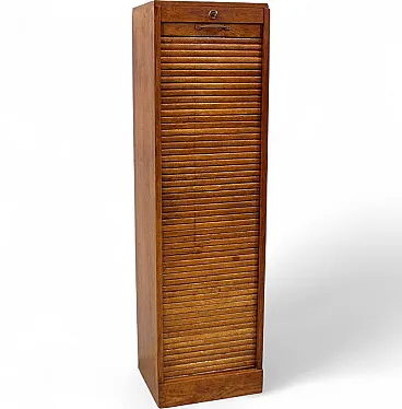 Oak filing cabinet, shutter, filing cabinet, early 20th century