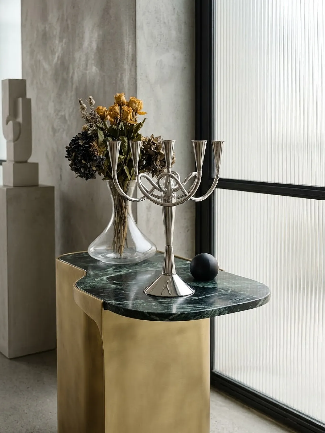 Candelabro Matthew Boulton I di G. Chigiotti per Driade, anni '90 5