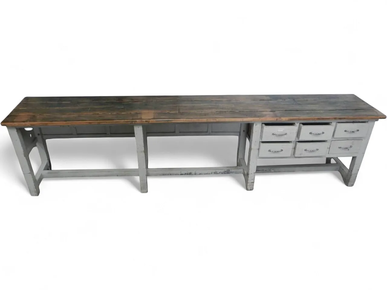 Counter with 50s chest of drawers 13