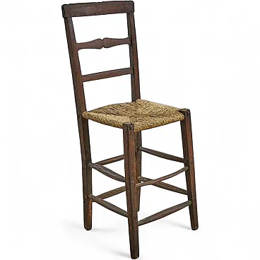 Seggiolone austriaco in legno, '800