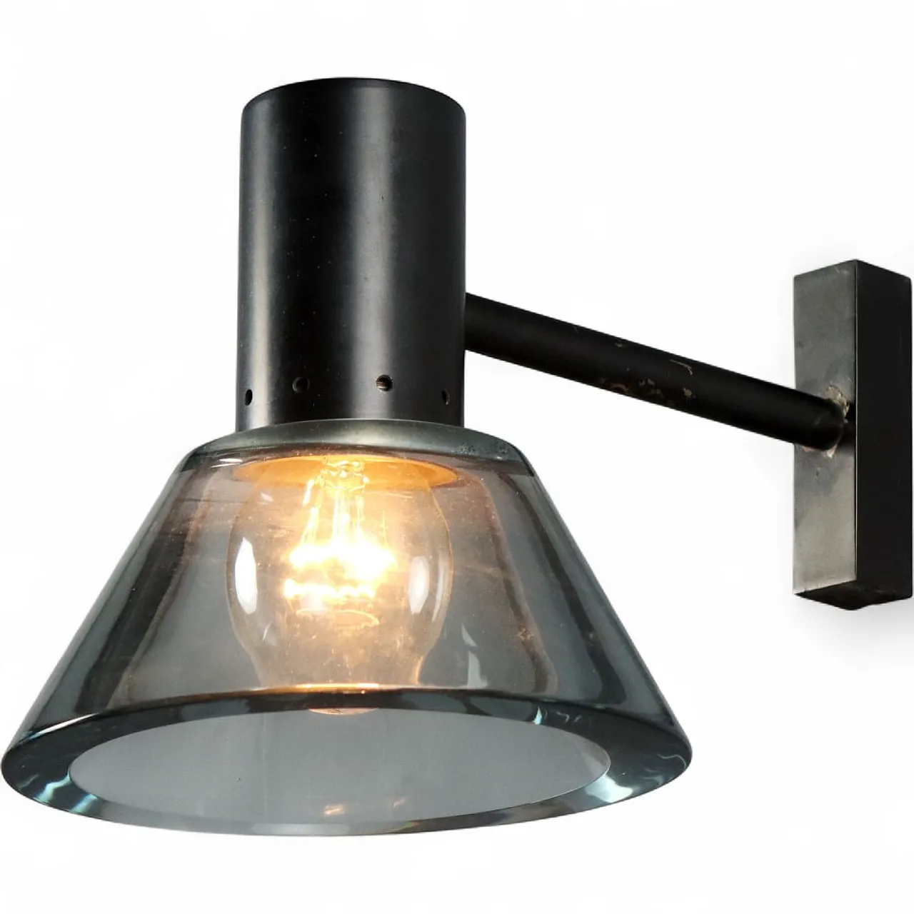 Murano glass wall lamp, 20th century 8