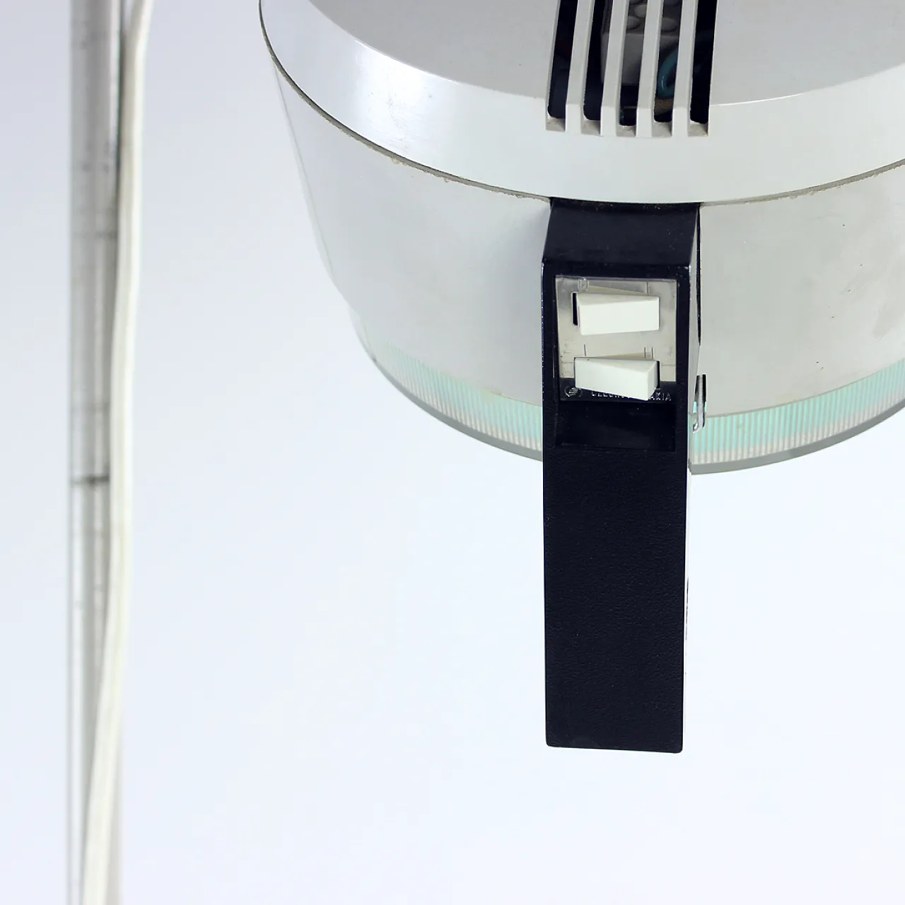 Tall Metal Doctor's Floor Lamp, Czechoslovakia 1950s 13