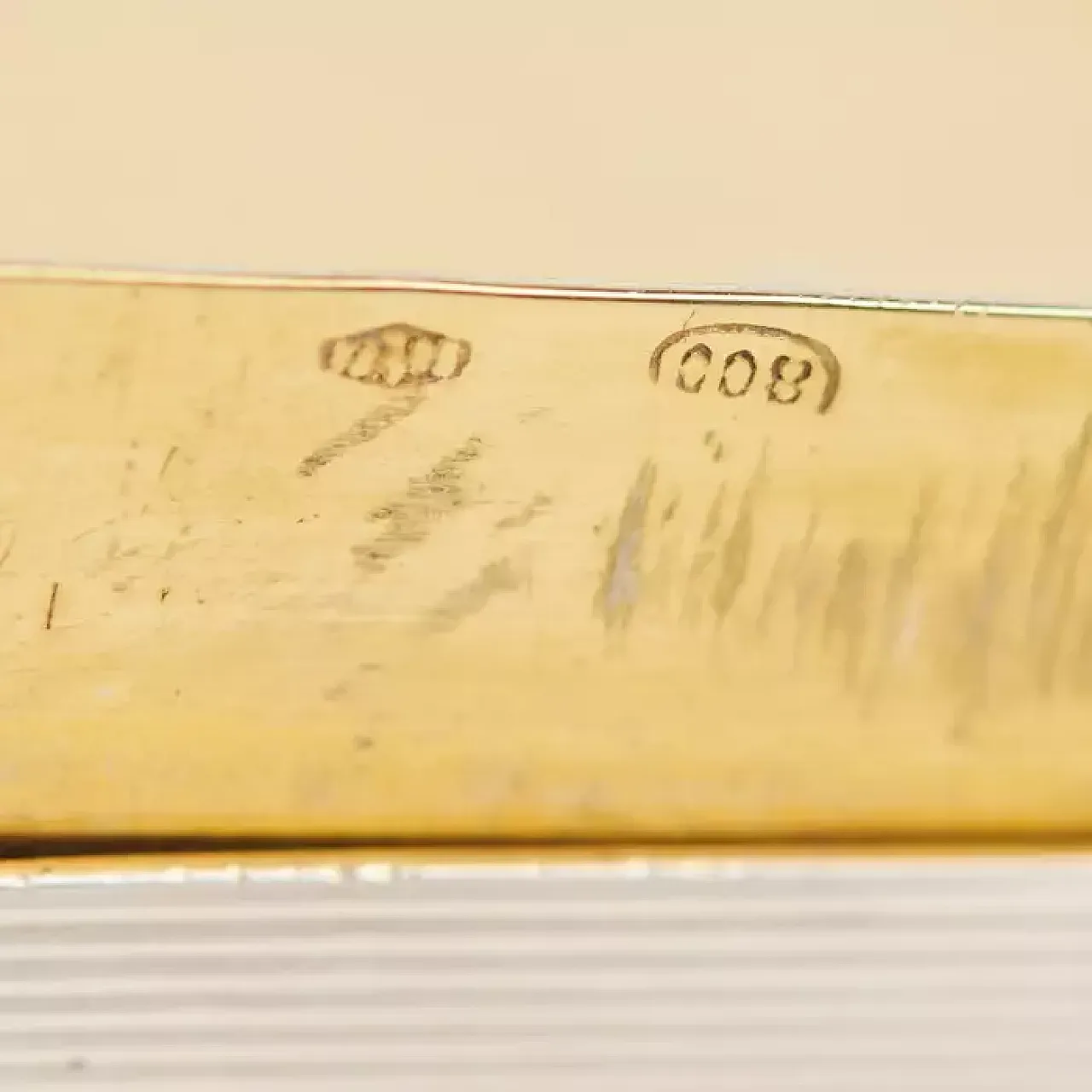 Scatola musicale in argento, anni '30 2