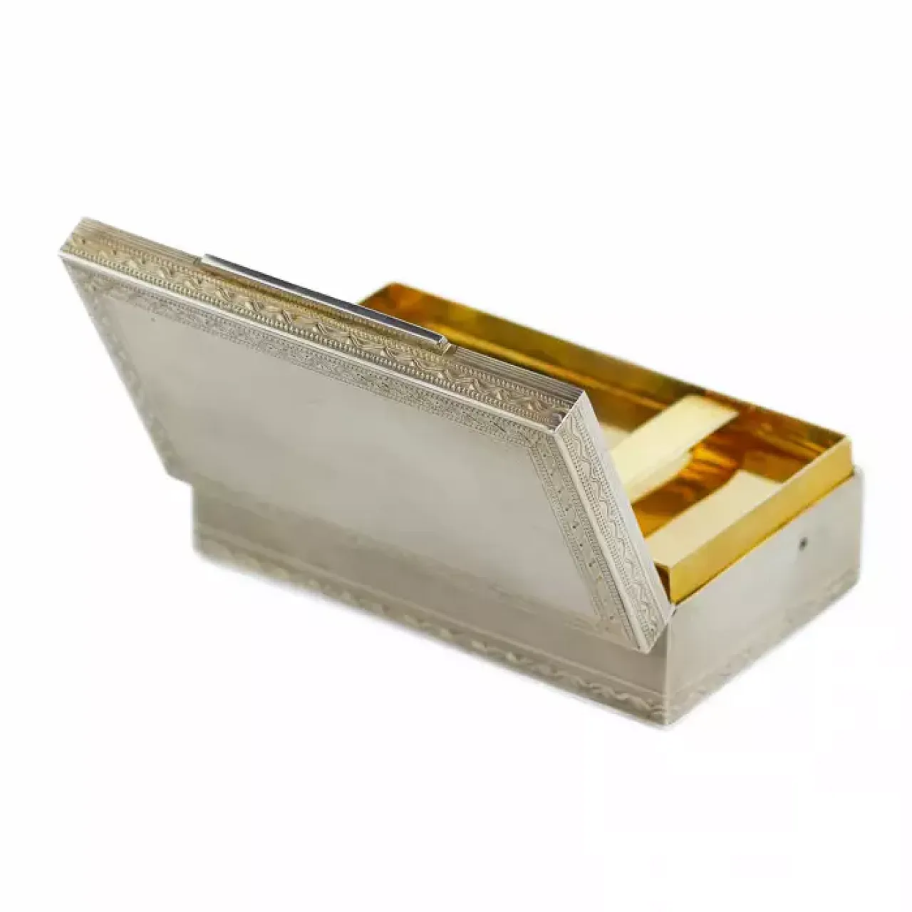 Scatola musicale in argento, anni '30 5