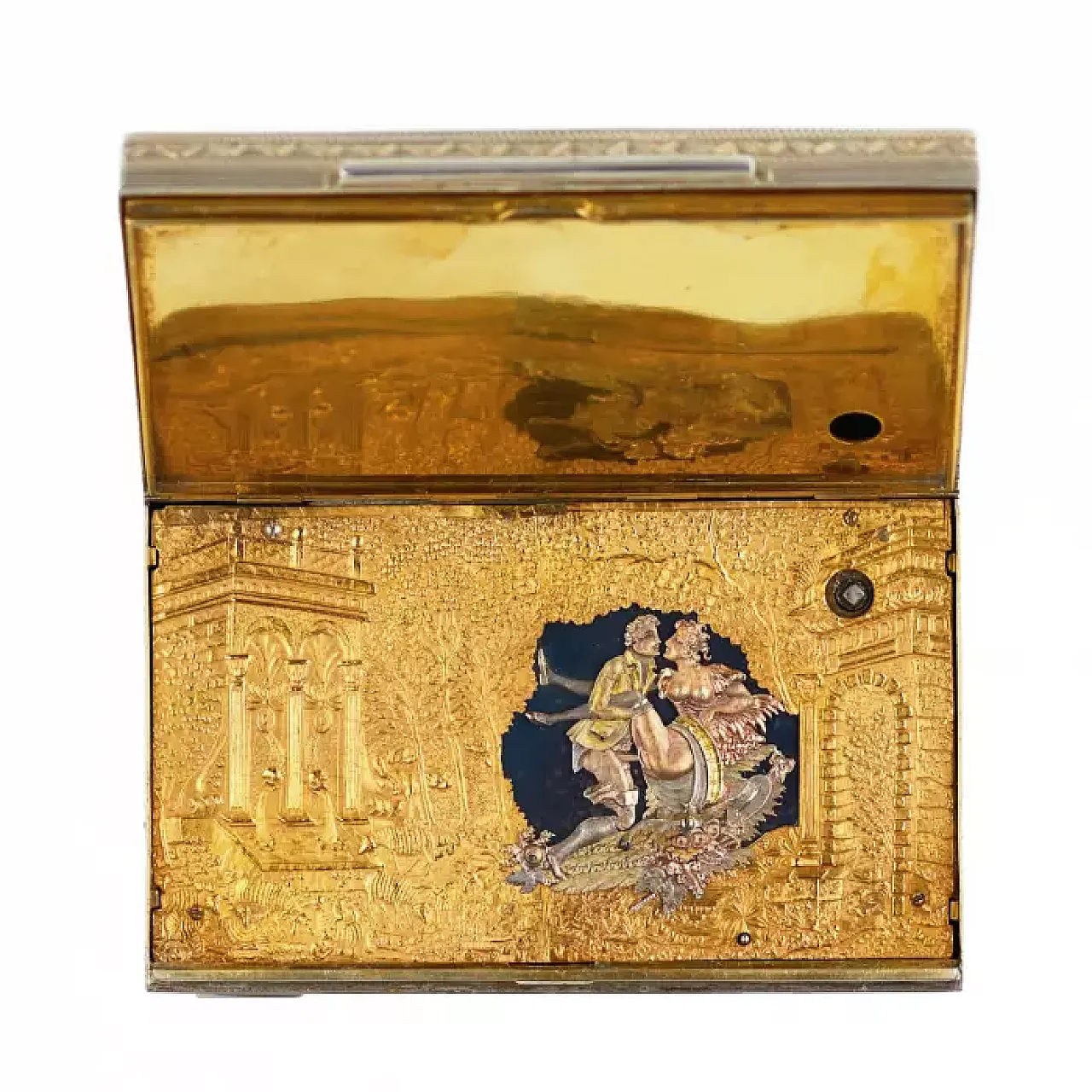 Scatola musicale in argento, anni '30 9
