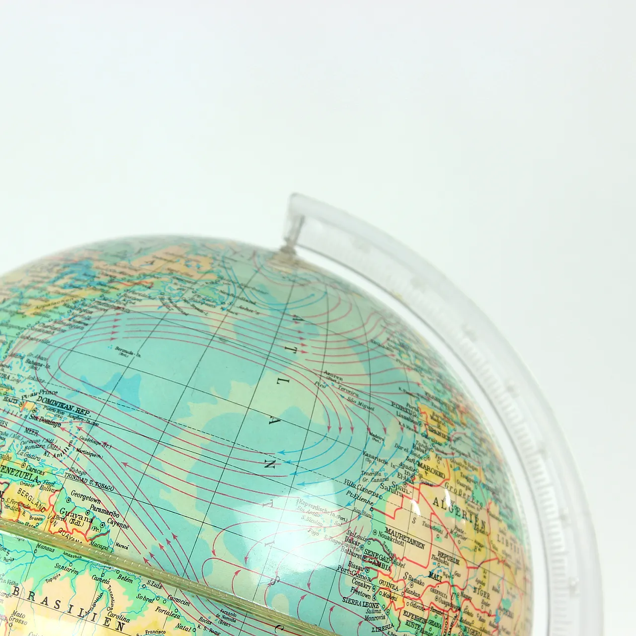 Illuminating Plastic Globe, Czechoslovakia 1960s 7