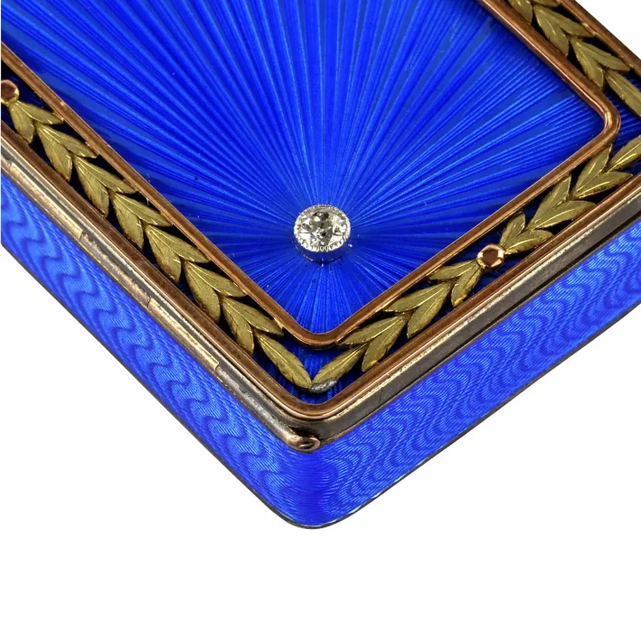 Silver snuff box, late 19th century 4
