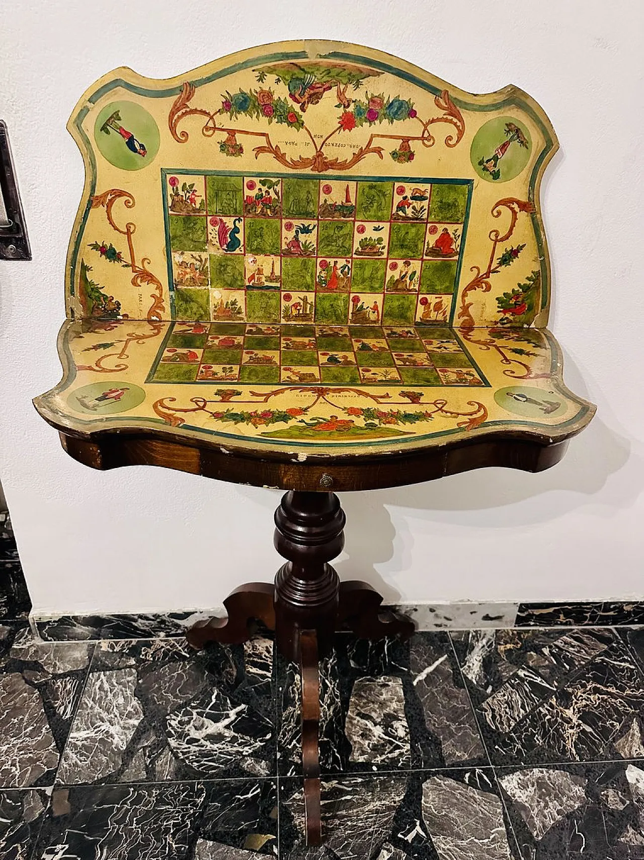Sicilian chess table 6
