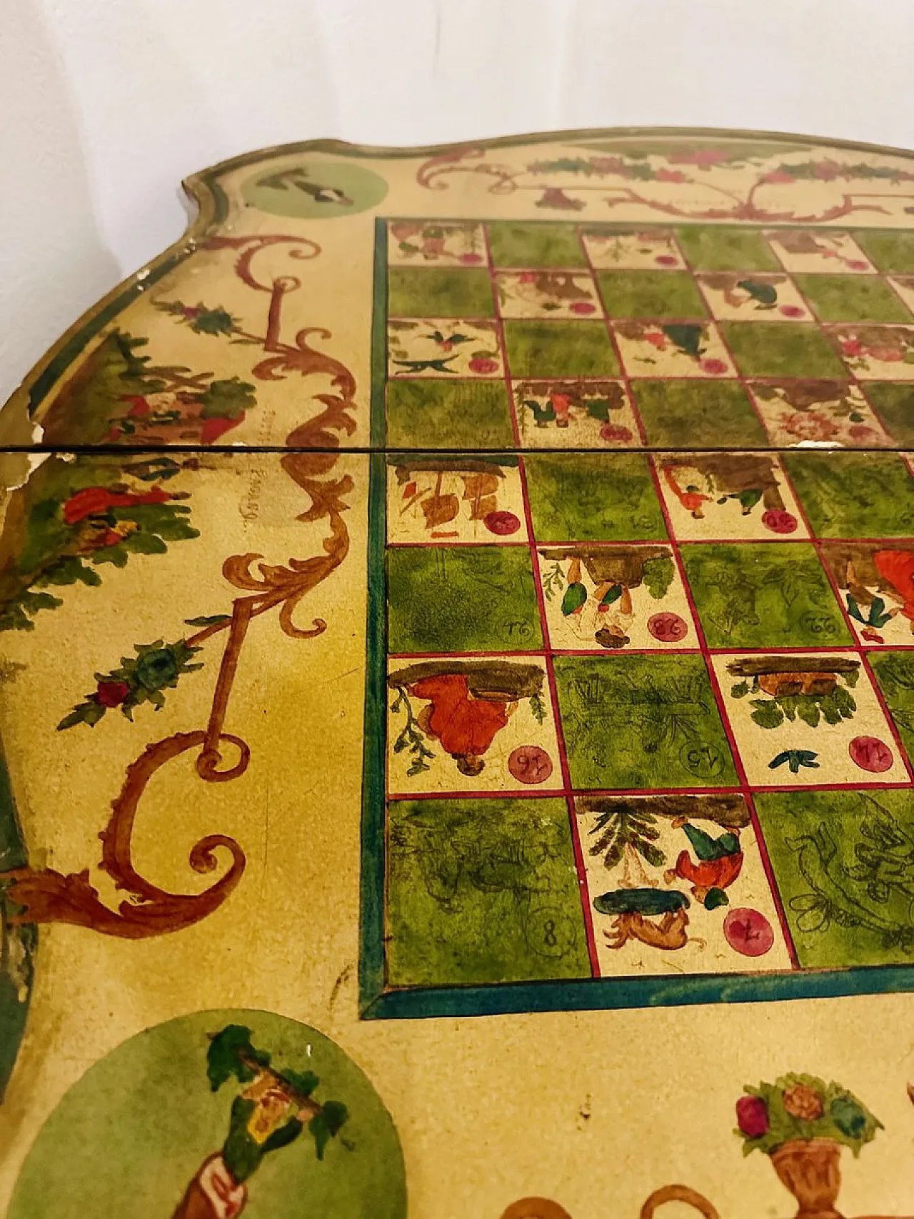 Sicilian chess table 8