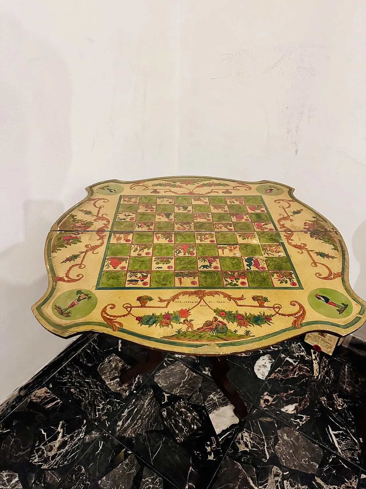 Sicilian chess table 9
