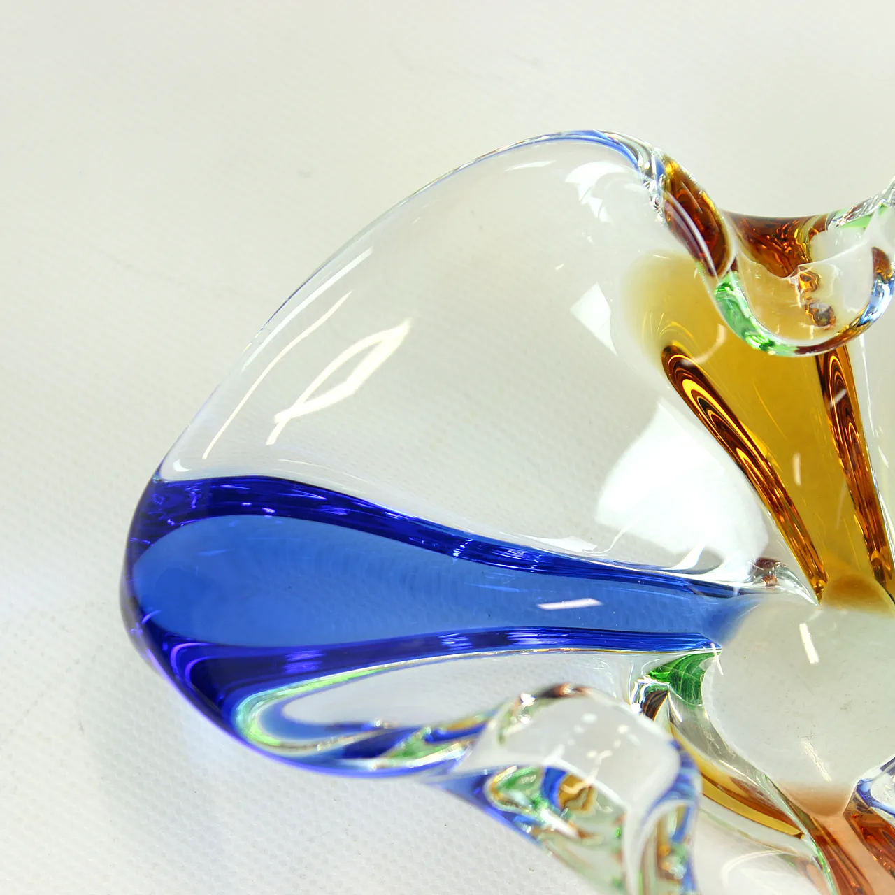 Design Art Rhapsody Collection Glass Bowl By Frantisek Zemek, Czechosl 7