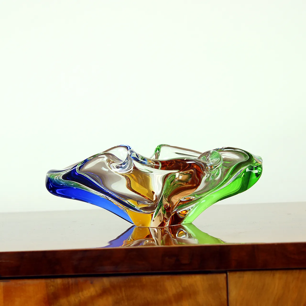 Design Art Rhapsody Collection Glass Bowl By Frantisek Zemek, Czechosl 10