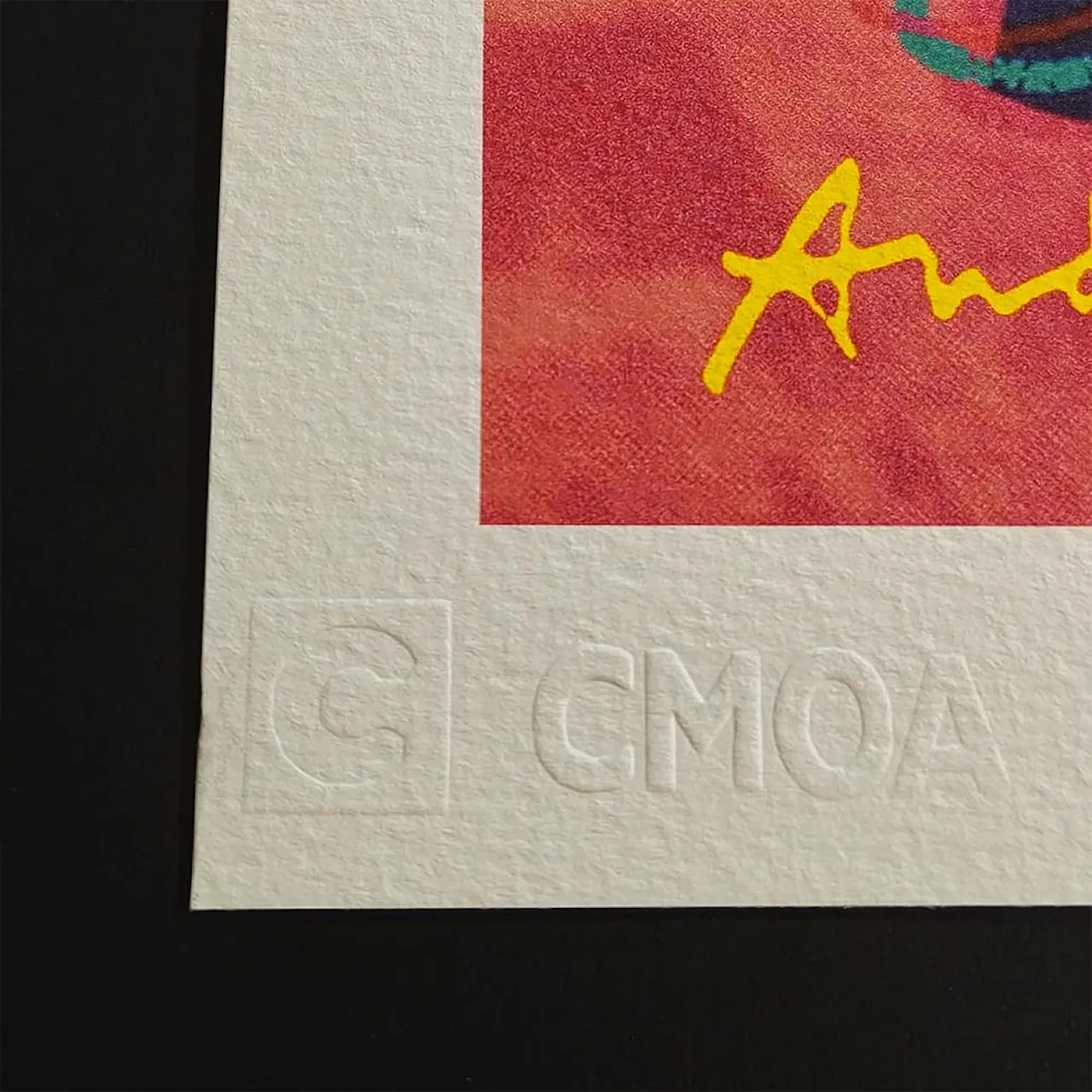 Andy Warhol James Dean limited edition lithograph by CMOA, 1980s 5