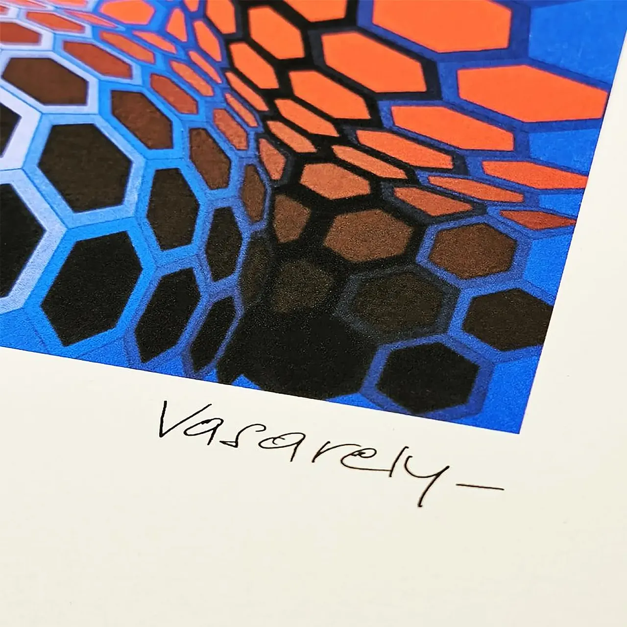 Victor Vasarely limited numbered edition lithograph, 1970s 3