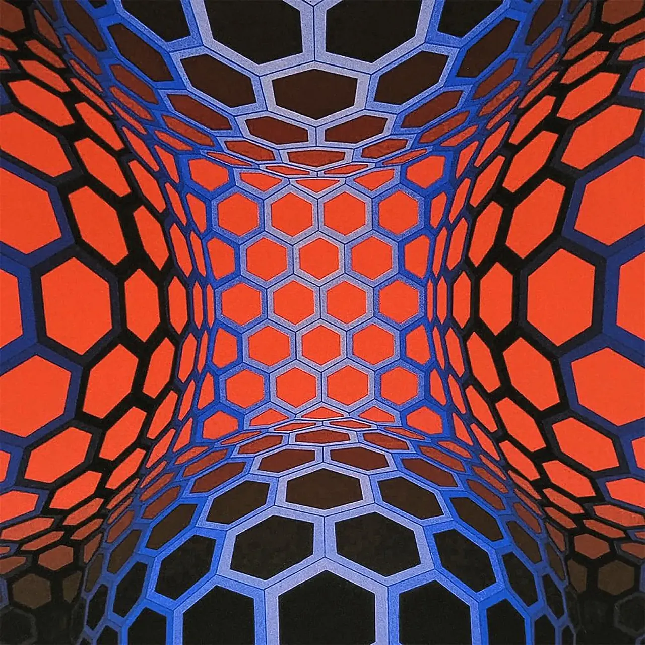 Victor Vasarely limited numbered edition lithograph, 1970s 5