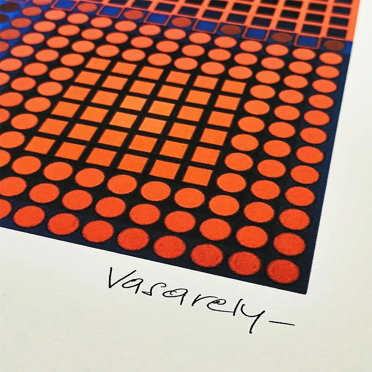 Victor Vasarely limited numbered edition lithograph, 1970s 3
